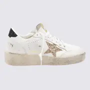 [Golden Goose] Golden Goose-Sneakers White/Gold/Black-Donna 39
