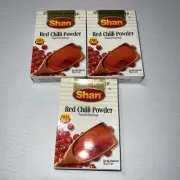 Shan Red Chilli Powder 50g (1.7 Oz) Pack Of 3