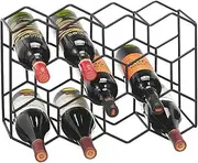 Countertop Wine Rack,Wine Racks Countertop,Wine Holder Stand,Black Metal,Wine Bottle Storage,Small Wine Rack,for Cabinet, Black,for Cabinet, Pantry - No Assembly Required