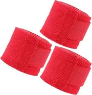 UKCOCO 3 Rolls of Comfortable Hand Wraps Boxing Training Wrist Wraps Straps Breathable Cotton Wrist Straps Hand Wraps for Sports and Fitness Sweat-Absorbing Boxing Accessories