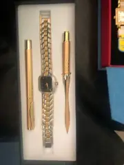 Geneva Mens watch with pen