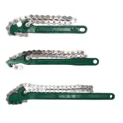 9/12/16Inch Adjustable Belt Wrench Removel Tool Chain Type Wrench