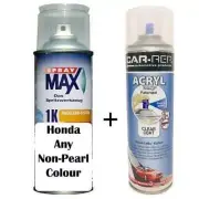 Auto Touch Up Paint Honda Any Non Pearl Colour Plus 1k Clear Coat