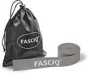 FASCIQ Muscle Compression Floss Bands | 208 x 2.5 x 0.10cm | For Mobility, Fitness & Recovery | Compression Band for Muscle Stretching | Tack and Floss Strap | Free Fabric Storage Bag