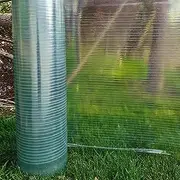 Polycarbonate Roofing Sheet, Clear Waterproof Polycarbonate Greenhouse Panels Outdoor Greenhouses Insulation Daylighting Shed Cover ( Color : Clear , Size : 1.2mx5m )