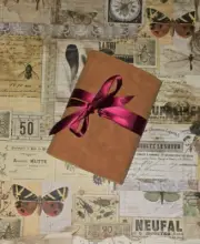 HANDMADE ASTRONOMY Pocket Book Junk Journal Grimoire Tome Cosplay Diary codex