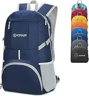 ZOMAKE Foldable Backpack 35L - Lightweight Packable Hiking Daypack Water Resistant Folding Backpacks for Travel Camping Outdoor
