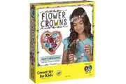 Creativity for Kids Flower Crowns Craft Kit - Create 4 Hair Accessories