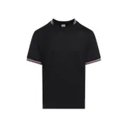 [Paul Smith] Paul Smith-Black Cotton T-Shirt-Uomo S STAND