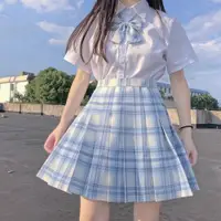 在飛比找ETMall東森購物網優惠-日系學院風百褶裙女套裝jk制服