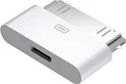 Lightning to 30 Pin Adapter Male to 8- -Pin Female Connector Converter with iPhone