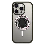 Snappy Ring Holder Mirror Snappy™ Ring Holder MagSafe Compatible pink, black and white camo abstract