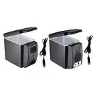 Small Car Refrigerator Can Beverage Compact Travel Cabin Mini Fridge Cooler