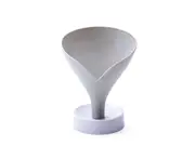 Storage Rack Creative Multifunctional Plastic Funnel Drain Chopstick Cage for Kitchen-Grey