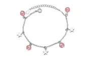 Starred Candy Charm Bracelet
