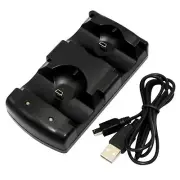 2 In 1 Dual Charging Station Charger For PS3 Move /Playstation 3 Controller