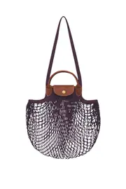 [LONGCHAMP] Le Pliage Filet L Bag OS Purple