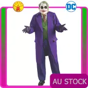 Mens Deluxe The Joker Costume Adult Batman Dark Knight Grand Heritage Outfits