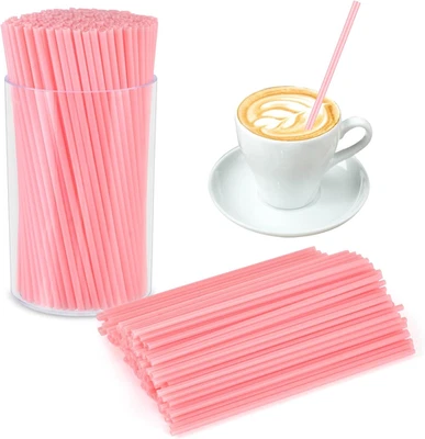 500 Pcs Pink Coffee Stir Sticks Set Coffee Stirrers Holder Acrylic Stir Stick Ho