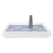 Dog Potty Tray Dog Toilet Training Pad Holder for Dogs Anti-Slide Litter Pee