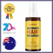 MOERIE ULTIMATE HAIR OIL Tames Frizz & Detangles Jojoba Oil Vitamin E 100ml