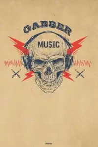 在飛比找博客來優惠-Gabber Music Planner: Skull wi