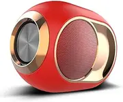 X6 BT 5.0 Speakers Wirel Sound Box Stereo Surround Music Bass Speaker TWS Portable Loudspeakers Red