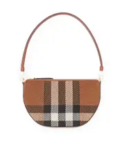 Burberry Knitted Check Olympia Pouch