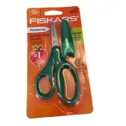 Fiskars Blunt Tip Scissors Sheath Is An Eraser 5” Kindergarten New Green