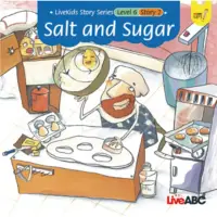 在飛比找momo購物網優惠-【MyBook】英語生命教育故事繪本 六 ：鹽巴與砂糖 有聲