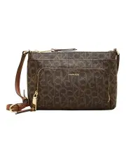 [Calvin Klein] Hayden Crossbody Bag in Brown