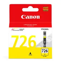 在飛比找momo購物網優惠-【CANON】CLI-726Y 原廠黃色墨水匣
