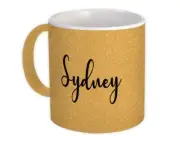 Gift Mug : Sydney Caligraphy Australia Travel Souvenir Country