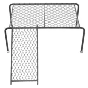 1 Set Chicken Coop Platform Hollow-out Design Rutin Chicken Platform with Ladder