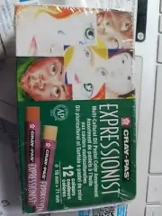 Sakura XLP12(SA) 12-Piece Cray-Pas Expressionist Multi Cultural Oil Pastel Set