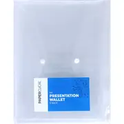 Paperclick Presentation Wallet A4 Document Clear each