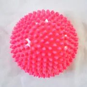 16Cm Pvc Spiky Massage Hemisphere Foot Sole Yoga Exercise Balance Ball Pink