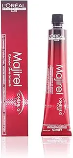 L'Oreal Majirel Permanent Hair Colour, 6.35 Dark Golden Mahogany Blonde, 50 ml