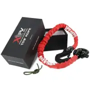 4FT Recovery Strap (18,000lb.) with Winch Hook and D-Ring Shackle Synthetic T...