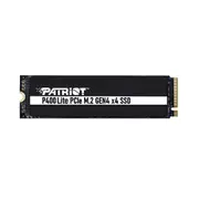 PATRIOT MEMORY P400 Lite M.2 PCIe Gen 4 x4 1TB NVMe SSD, Solid State Drive - P400LP1KGM28H