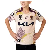 Junior's NRL Brisbane Broncos 2025 Replica Indigenous Jersey