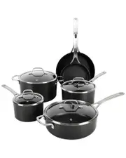 Sur La Table Market 10pc Nonstick Hard-Anodized Aluminum Cookware Set