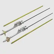 Toy Accessories 1Set 4mm Flex Drive Shaft Cable Flexible Shaft Strut Holder 36mm Propeller CW CCW Compatible with 70cm-100cm RC Catamaran Double Drive CAT