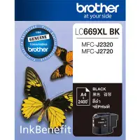 在飛比找環球Online優惠-【Brother】LC669XL-BK 原廠黑色墨水匣