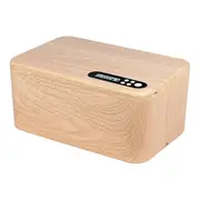 Safe Timed Lock Box, Phone Lock Box with Timer Unplug From Phones,Video Games,Social Media, Lockable Wood Color