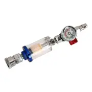 Pneumatics Sprayer Guns Air Filter Oil Water Separator with with Pressure Gauge