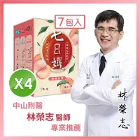 在飛比找Yahoo奇摩購物中心優惠-【家家生醫】七日孅-孅體茶包 蜜桃紅茶 (4盒x7包)(中山