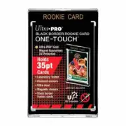 Ultra Pro 35pt Rookie RC Black Border One Touch Magnetic Card Case Holder 35 PT