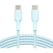 Belkin BoostCharge USB-C to USB-C Braided Cable 1m - Blue