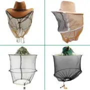 Keeping Protective Bee Hat Anti Bee Two-Layer Head Top Camouflage Hat-Veil Combo